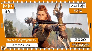 🤖Horizon Zero Dawn. Первое прохождение. Учусь играть на контроллере. Сверхвысокая сложность. №34.