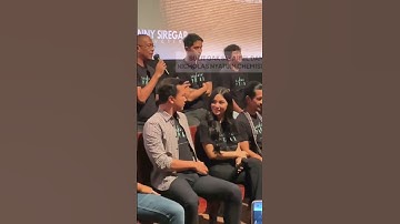 jawaban ariel tatum tentang akting bareng #nicholassaputra #sayapsayappatah