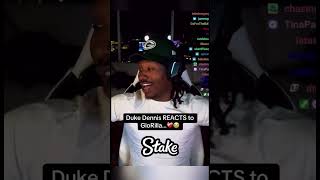 Duke Dennis REACTS to GloRilla... Net Worth