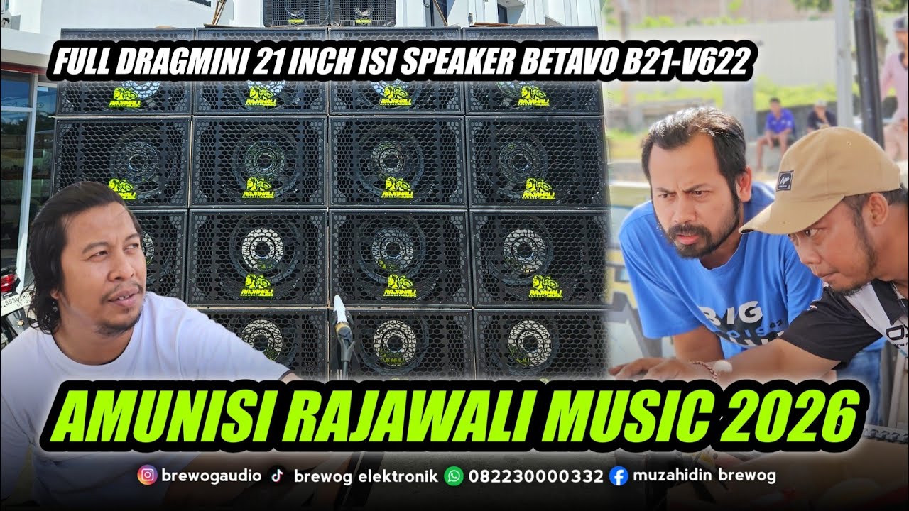 UPGRADE AMUNISI PERSIAPAN 2026 !! RAJAWALI MUSIC FULL DRAGMINI 21 INCH SUARANYA BIKIN BADAN BERGETAR