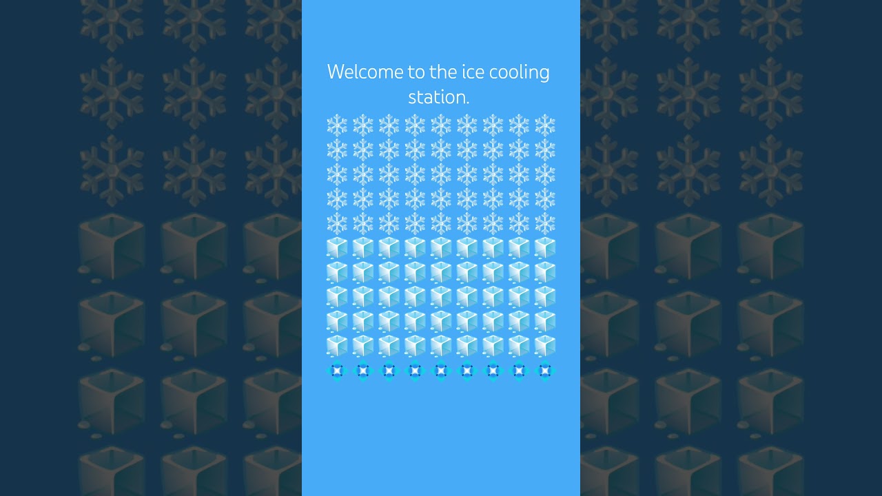 ice cooling station