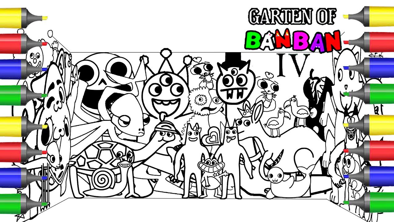 Garten Of Banban 5 Coloring - Apps on Google Play