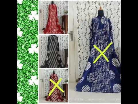  Gamis  Batik  Exclusive  SamaSaya DiRumahAja YouTube