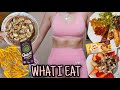 WHAT I EAT IN A DAY / HEALTHY & SEMI VEGAN