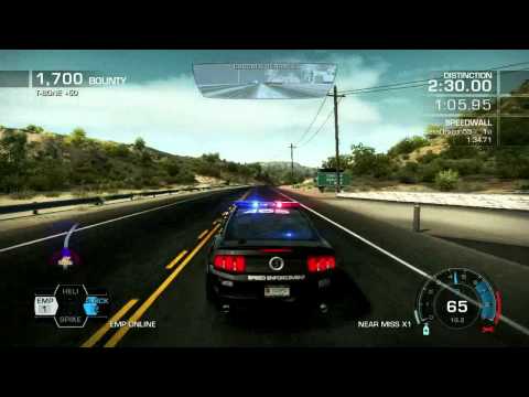 NFS Hot Pursuit 2010 SCPD Mission Spike Out 