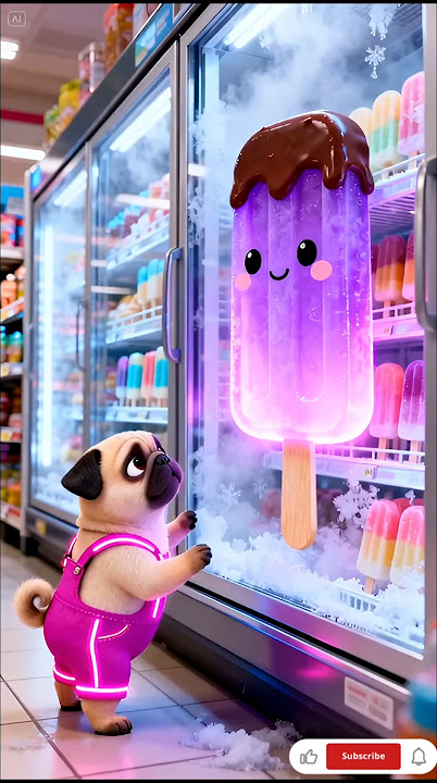 Download lagu This Pug bought a gian Purple icecream, and shared them with everyone!#pug#luckypug