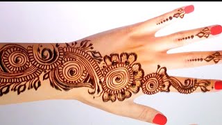 Arabic mehandi design hand henna simple mehandi design