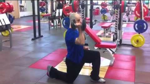 tonygentilcore.com Half Kneeling 1-Arm DB Overhead Press
