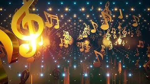 Musical Notes Background 4k | Motion Graphics - Videohive template