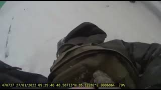 Жорстке затримання стрілка з Дніпра ( відео з нагрудних камер)