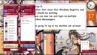dual or multiple yahoo messenger account log in