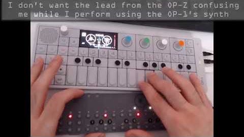 my OPZ and OP1 workflow