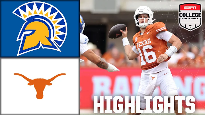 San Jose State vs. Texas Longhorns | Full Game Highlights | ESPN College Football