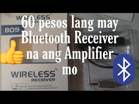 How To Connect Bluetooth Receiver To Amplifier (Tagalog Tutorial)