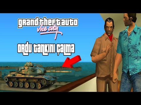 Gta Vice City Türkçe Bölüm 5 - ORDU TANKINI ÇALMA GÖREVİ!