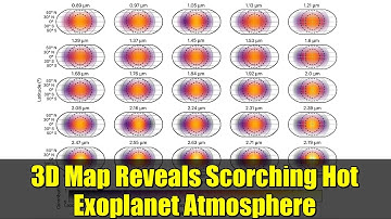 3D Map Reveals Scorching Hot Exoplanet Atmosphere | JWST Discovery!