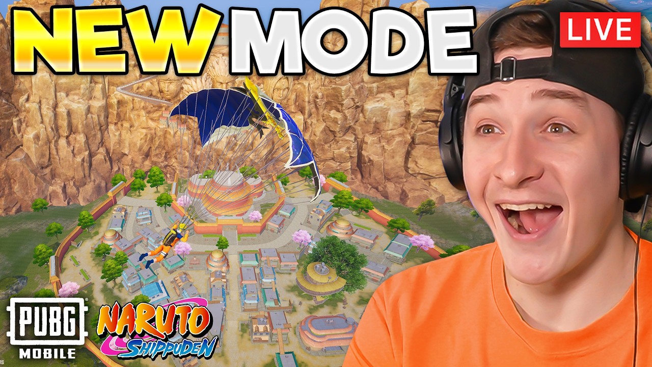 🔴 NEW NARUTO 4.5 UPDATE 🔥 NEW GAME MODE 🔥 PUBG MOBILE LIVE