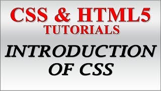 CSS Tutorial in Urdu - Introduction to CSS