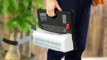 TIANSE 21-Hole Binding Machine Review: Efficient Document Binding Solution!