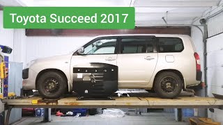 Toyota Succeed 2017 (ncp160). Защита двигателя и кпп