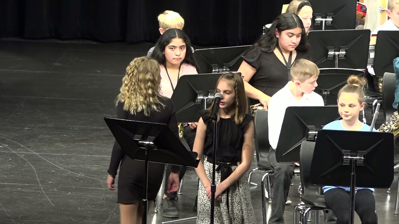 2021 Fall Elementary Band Concert YouTube