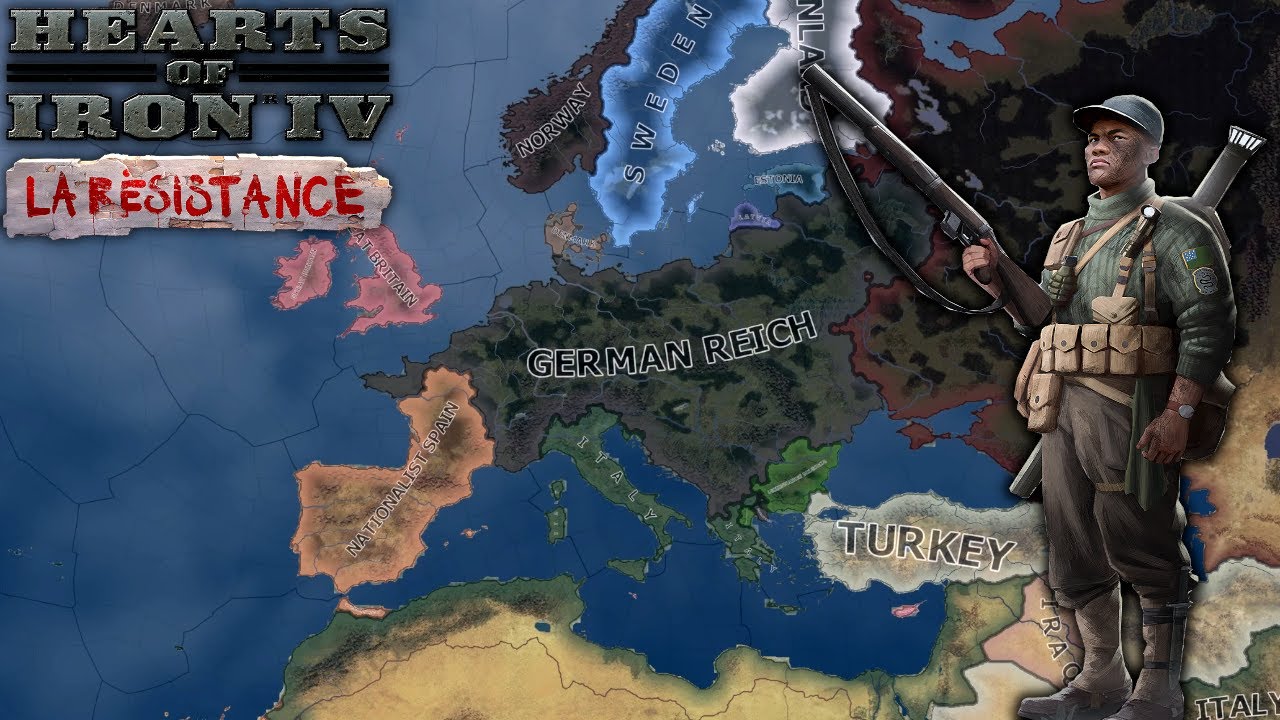 The great redux hoi4. Hearts of Iron IV la Resistance. Hearts of Iron IV обложка. Hoi4 la Resistance арт. Hearts of Iron 4 Kaiserreich Россия.