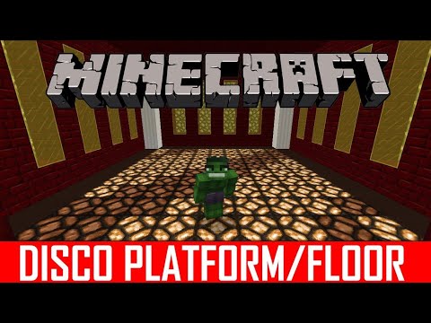 How to make disco lights in Minecraft bedrock edition