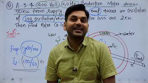 NUMERICALS OF 3 PHASE INDUCTION MOTOR Based on Slip and Power I Engineers Group I  Diploma semester