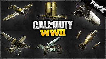 All SCORESTREAKS In Call of Duty World War 2! Paratroopers & Streaks You Didn