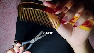 ASMR - Cutting Hair, Washing and Finishing with Real Sounds (no talking)🚿✨🩵