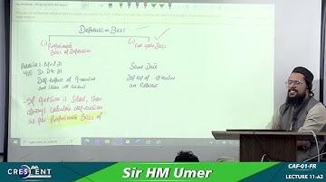 CAF 1 Sir Umer Lecture 11 A2