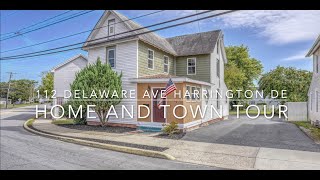 Home and City Tour of Property For Sale in Harrington Delaware! by Edge to Edge 113 views 7 months ago 18 minutes