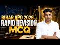 Bihar APO 2026 | Rapid Revision Special MCQ's Class - 02 | #biharjudiciary #biharapo