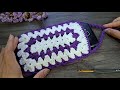So Easy! DIY Tutorial💖 Crochet phone bag 💖 Beginners friendly 💖