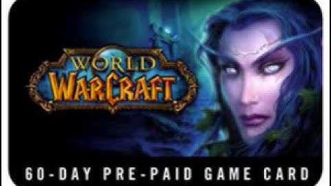 NEW!! WoW Game Card Generator Working as of 11th of Jan 2010 Patch 3.3! Blizzard Supported!.