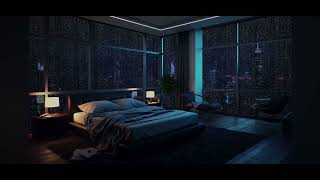 Relaxing Sounds of Rain in the City🌧️ | Sleeping and Studying #rainsounds