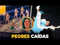 🤣 Grandes caídas de  FAMOSOS en vivo 😂