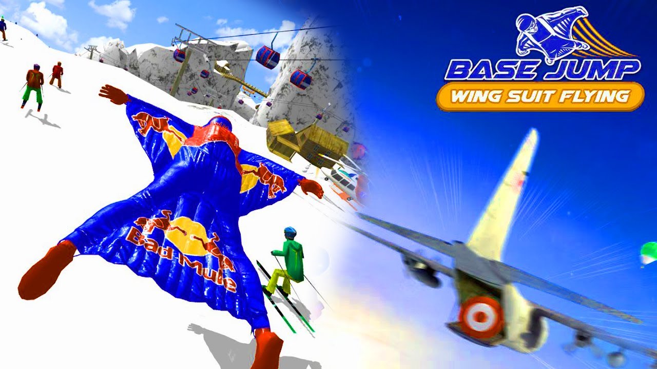 All Super heros Base jump wing suit flying winning Gameplay @manozenspot