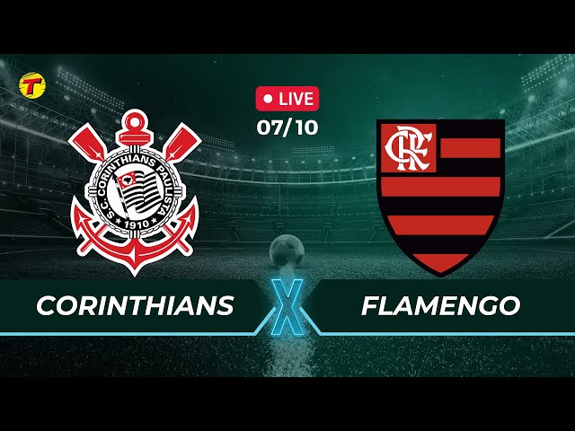 Corinthians x Flamengo - AO VIVO - 07/10/2023 - Campeonato