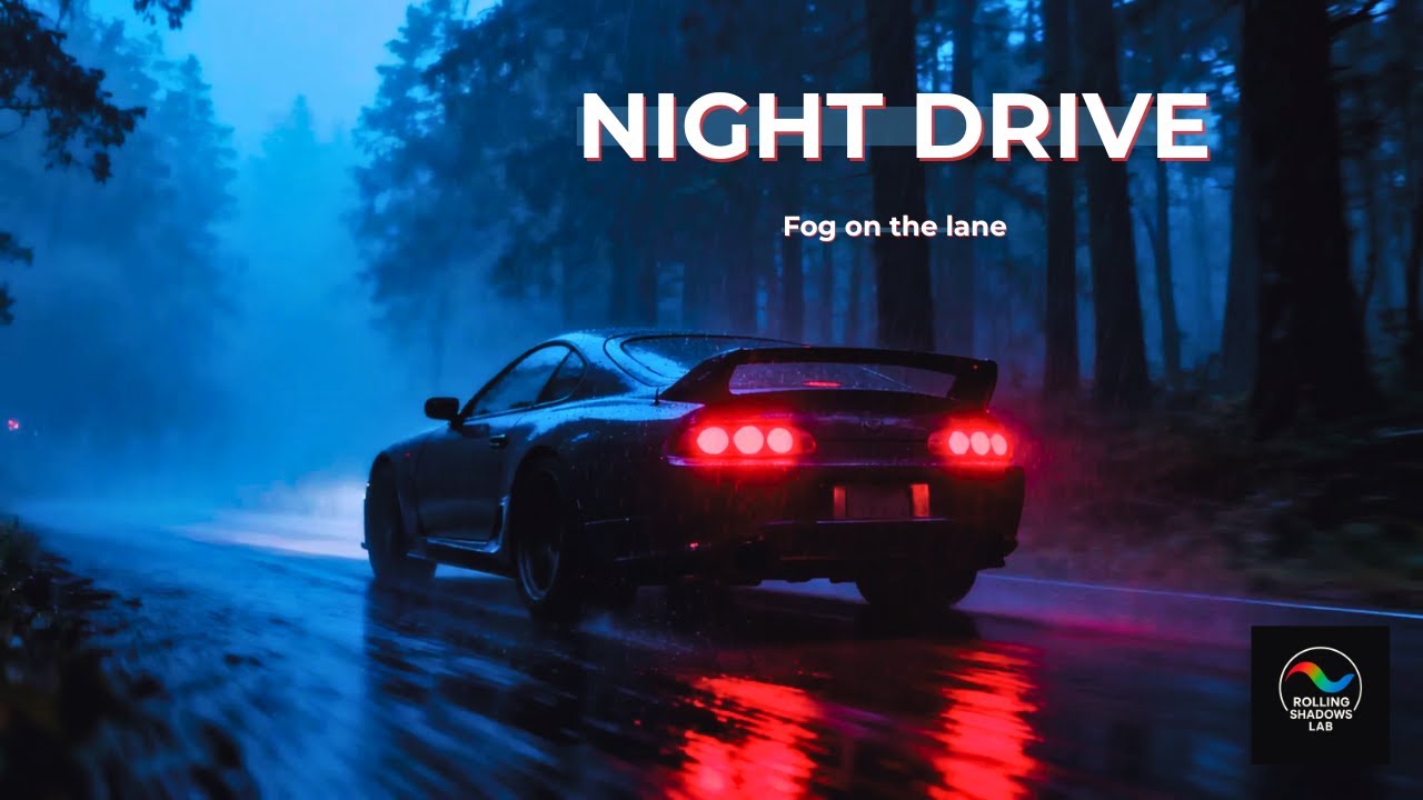 Fog on the Lane ⚡ Dark Cinematic Synth | Night Drive