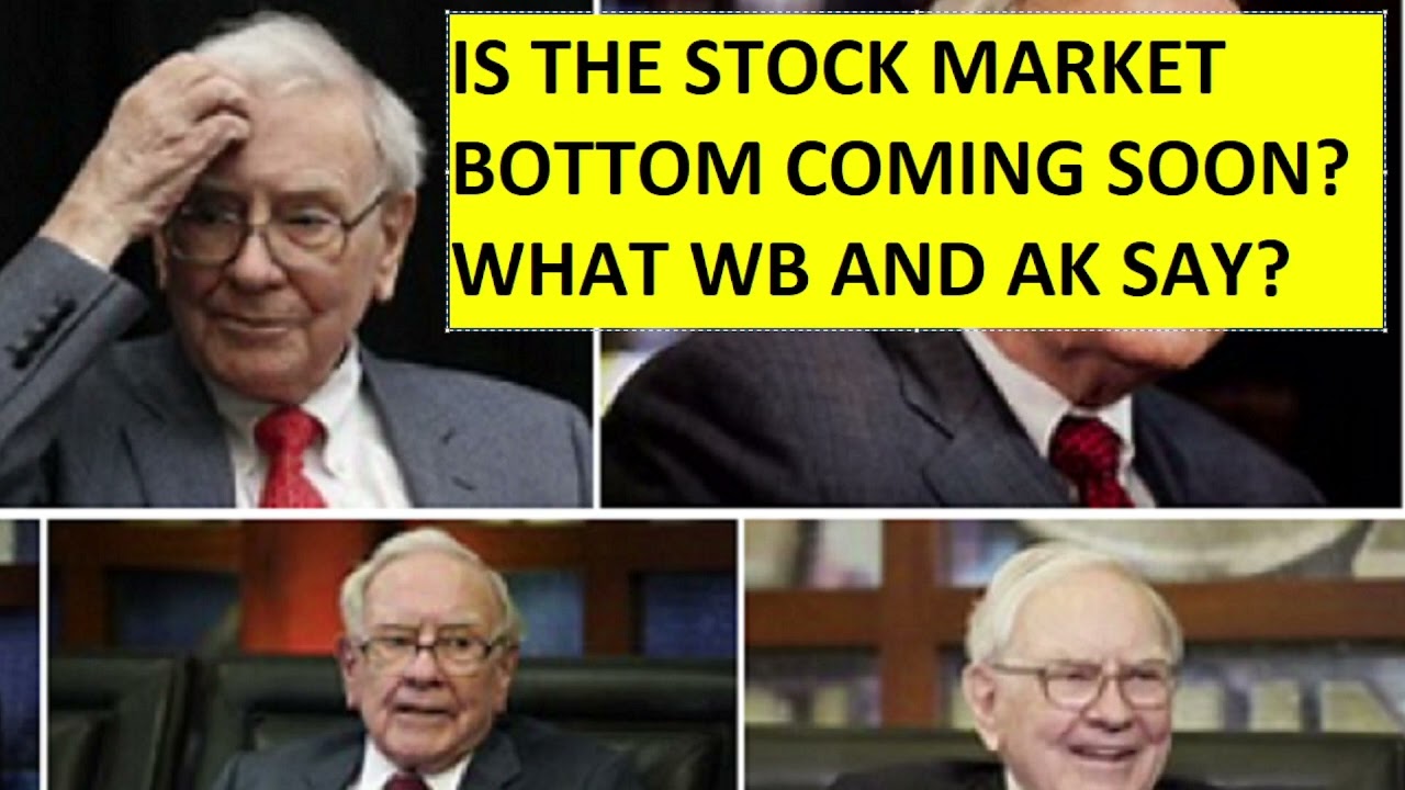 When is the stock market going to bottom? YouTube