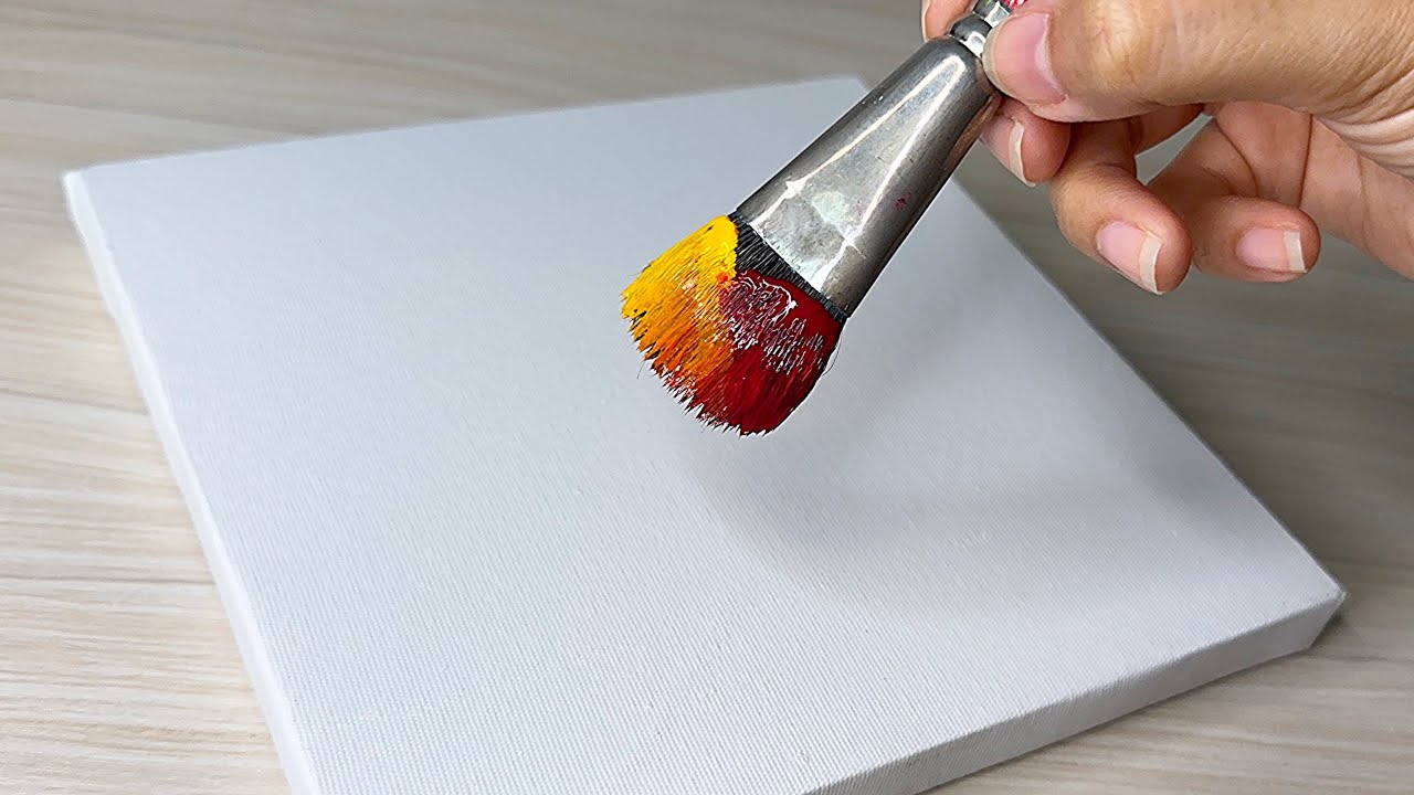 Most Beautiful Sunflower & Bird Painting🌻 | Viral Acrylic Art / Acrylic painting for Beginners