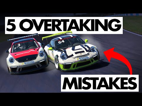 Do You Make These 5 Overtaking Mistakes? [Sim Racing]