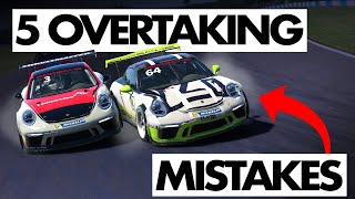 Do You Make These 5 Overtaking Mistakes? [Sim Racing]