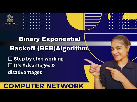 Binary Exponential Backoff Algorithm | Step by step working| It's Advantages and disadvantages