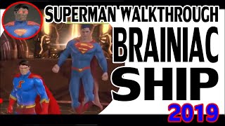 DCUO Superman Walkthrough; Braniac Ship Level 01 to 04