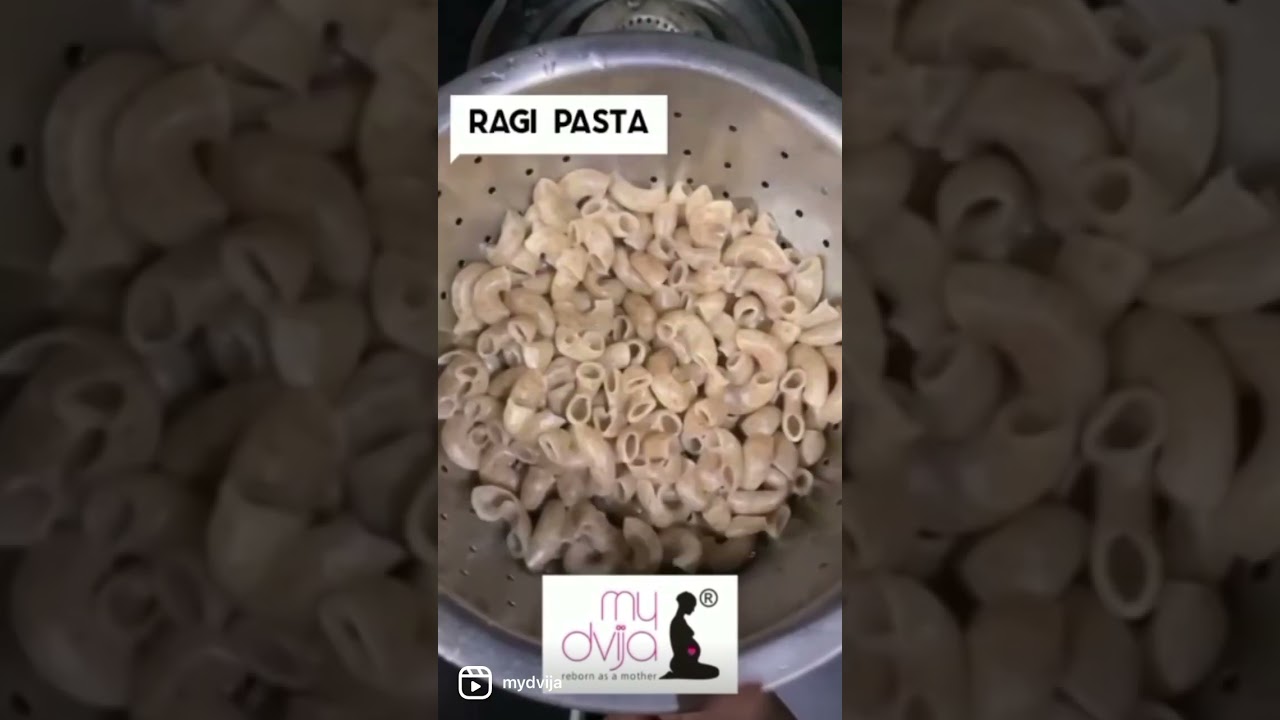 Ragi pasta recipe 🥘 :- Your Children are going to love this , recipe in description