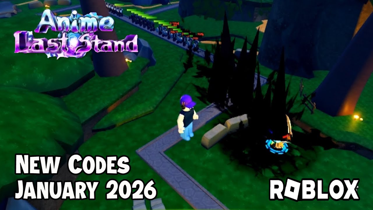 Roblox Anime Last Stand New Codes January 2026 YouTube 