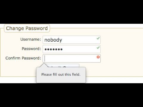 Password Validation create a complete login system in PHP (UPDATED 2018 VIDEO