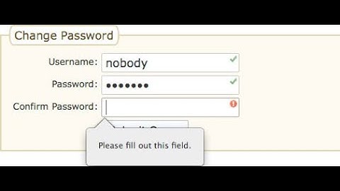 Password Validation create a complete login system in PHP (UPDATED 2018 VIDEO